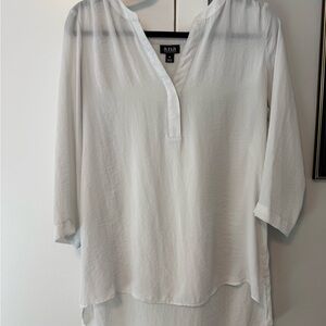 a.n.a Women's Cream Tunic Top